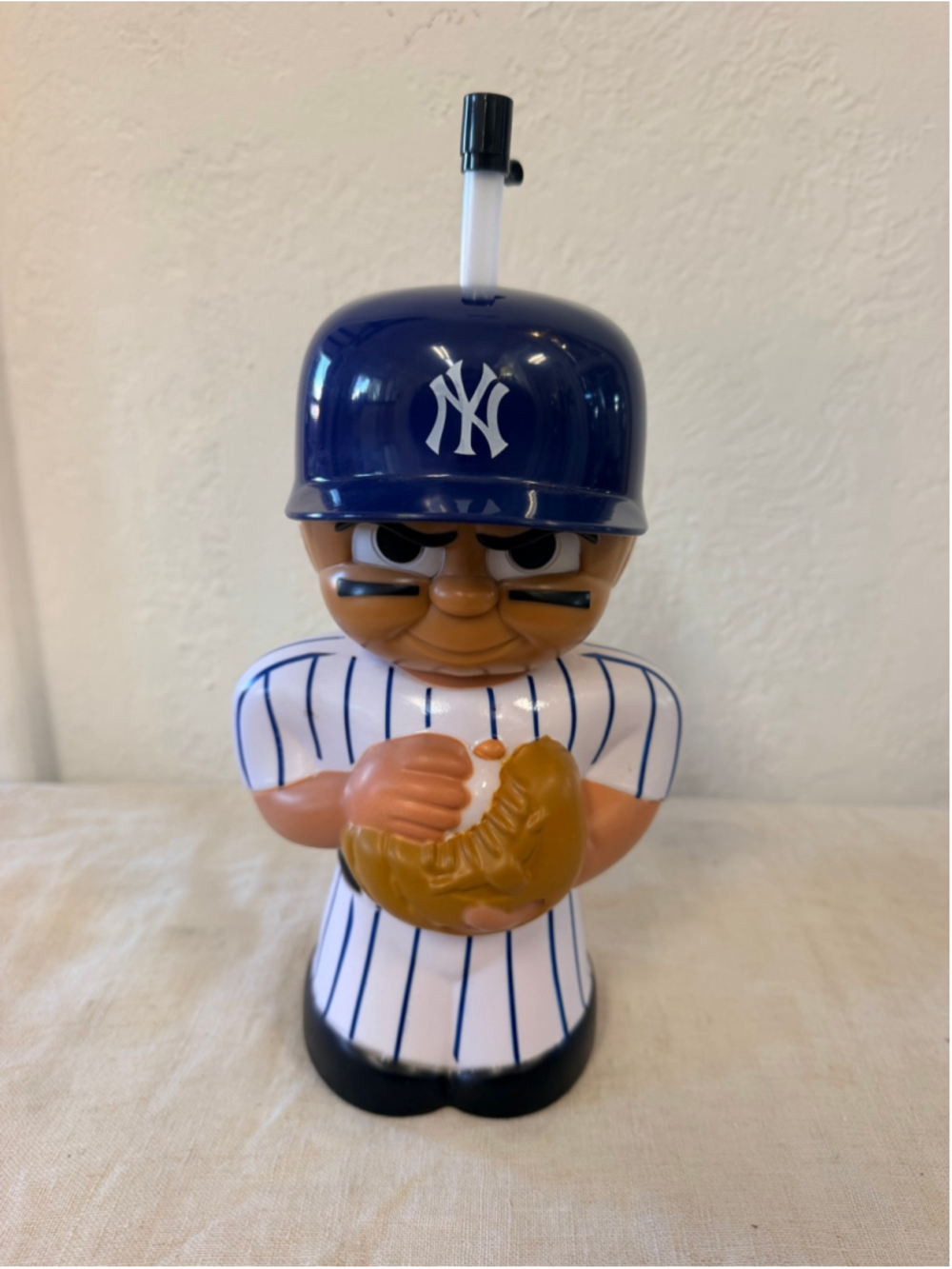 New York Yankees TeenyMates Big Sip 16 oz Character Cup Straw Party Animal MLB